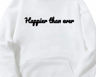 billie eilish hoodie etsy