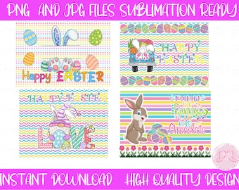 Sublimation de camions de lapins de Pâques et de dessins PNG pour des puzzles (téléchargement numérique)