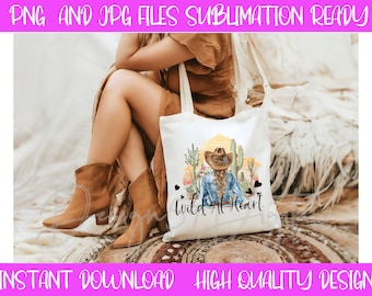 Clipart de cow-girl mignon, lot de conception de sublimation, sublimation occidentale, téléchargement de conception de sublimation png de cow-girl occidentale, png de cow-girl,