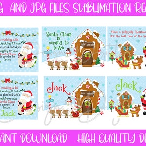 Sublimazione DIGITALE Puzzle di Natale Design / Sublimazione Puzzle PNG / Sublimazione Design / Puzzle di Natale Sublimazione / Sublimazione PNG/