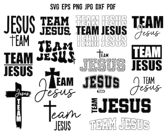 Jesus SVG | Faith SVG | Religious SVG | Christian Svg | Team Jesus Svg | Bible Svg | Scripture Svg | God Svg | Jesus Quotes Svg | T shirt