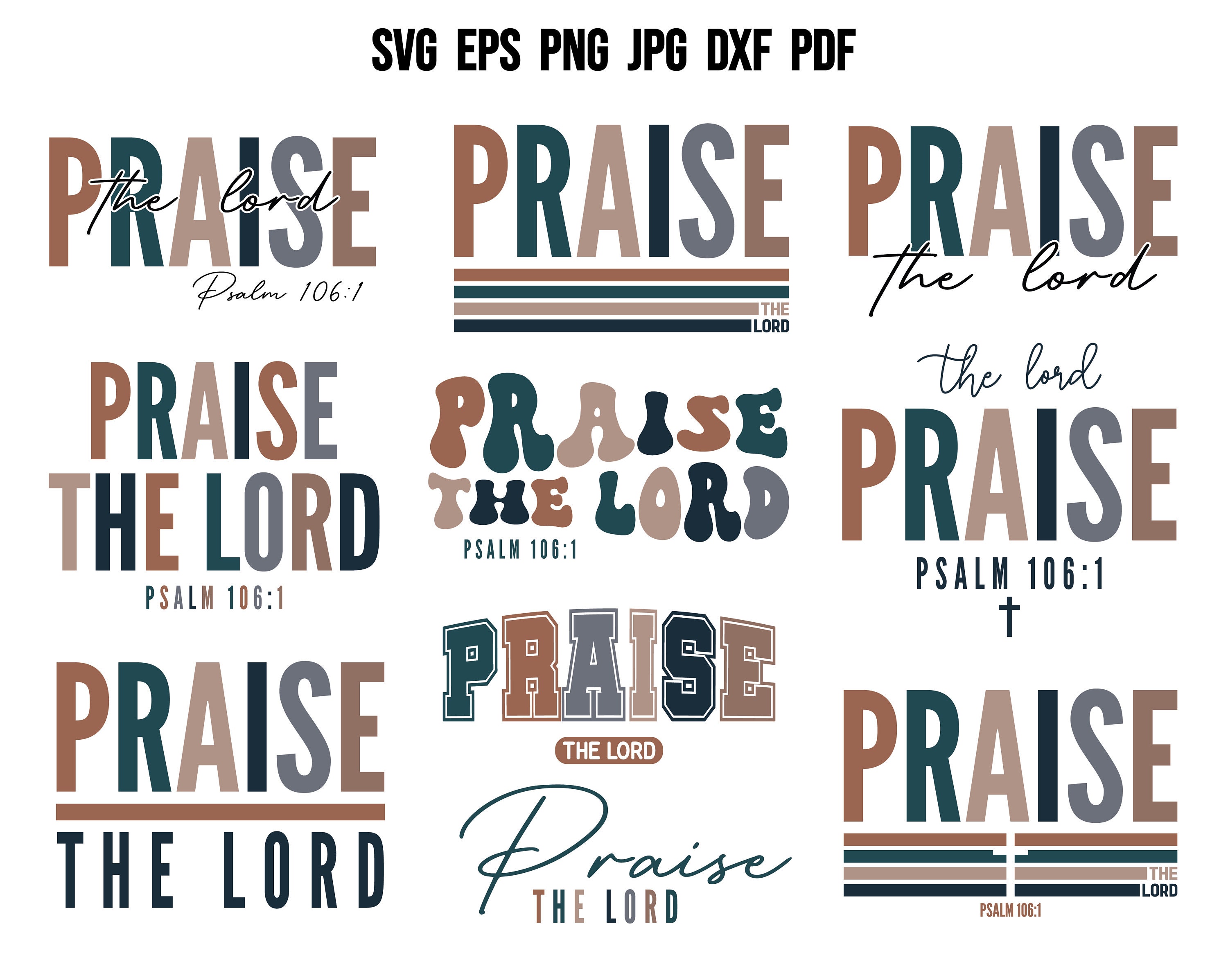 Jesus SVG | Lobe den Herrn SVG | Religiöse SVG | Christliche SVG | Bibel  SVG | Glaube SVG | Schrift SVG | Psalm-Svg | Jesus Zitat Clipart, image size:3000x2394