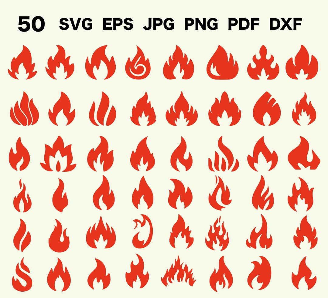 Svg Raging Fire Fire Flames Svg Camping Svg Adventure Svg Fire Flame Svg - Etsy Canada