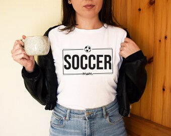 Soccer Mom SVG Soccer SVG Soccer Cut File Soccer Ball Svg Soccer Shirt PNG Soccer Player Svg Soccer Cricut Clipart Printable Shirt Vector
