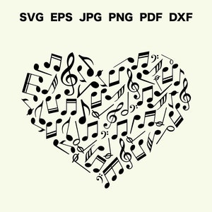 Musik Svg Musical Svg MusikNoten Svg Herz Svg Herz Svg Plotterdatei Love Svg Musik Clipart Musik Svg Gitarre Svg PNG