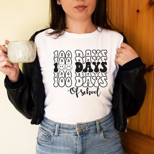 School SVG 100 Days of School SVG Back to school SVG School Teacher Svg School Cut File School Printable School Shirt Png Teacher Shirt Png