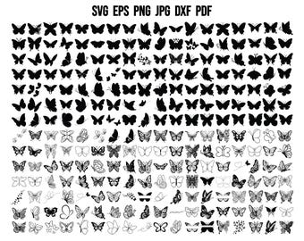 Butterfly SVG | Butterfly Cut File | Butterfly Cricut | Butterfly Silhouette | Butterfly Layered | Butterfly Clipart | Cut Files for Cricut