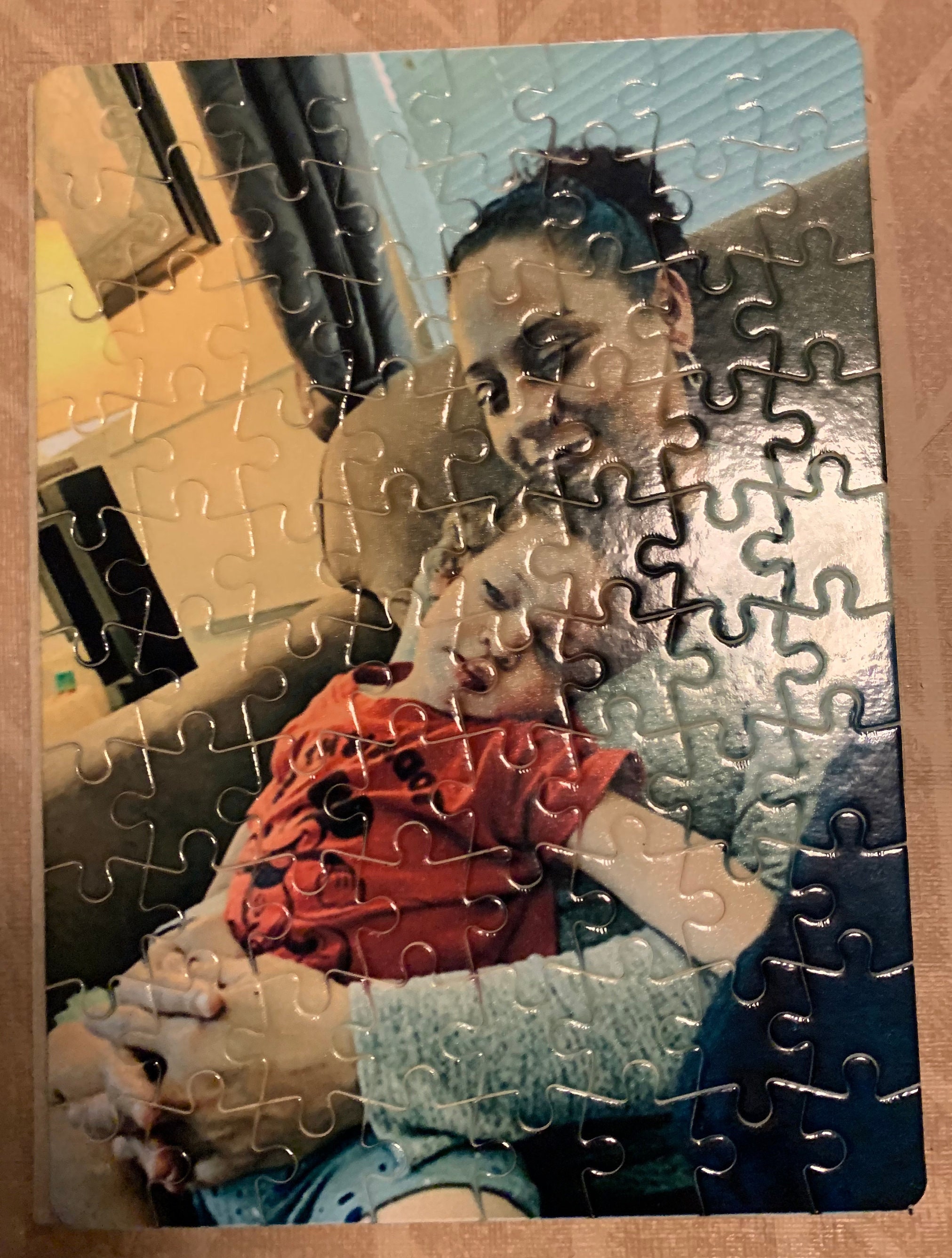 Puzzles personalizados sublimados de 80 piezas con foto a todo