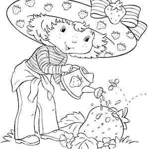 Strawberry Shortcake Coloring Pages (100% Free Printables)