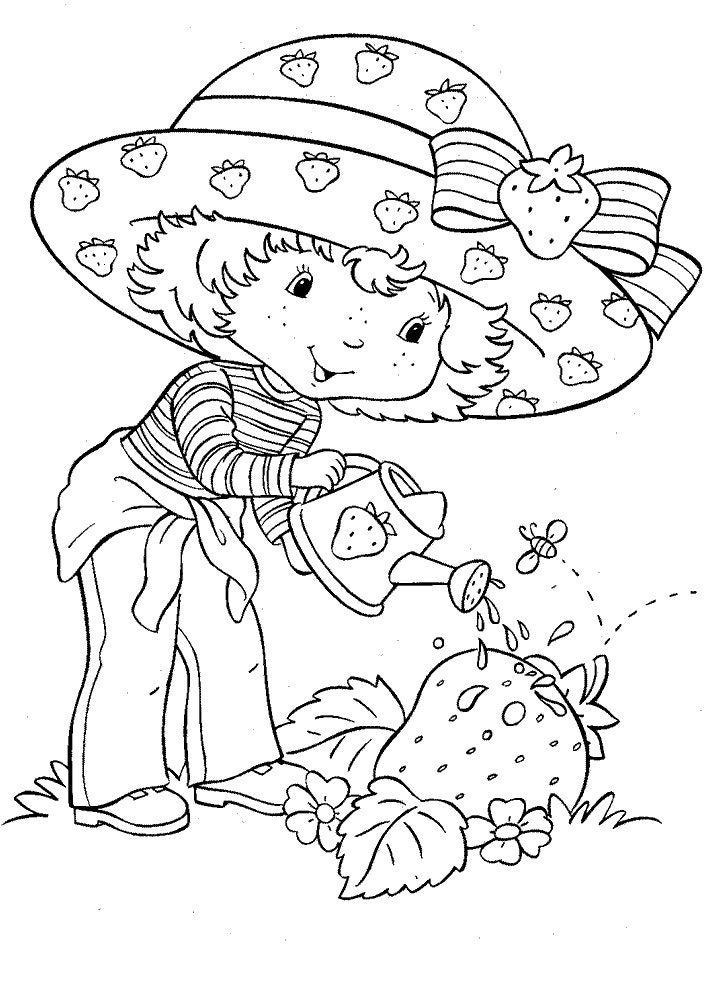 Strawberry Shortcake Coloring Book: Vintage 50+ Single Side Coloring Pages  Of Characters and Iconic Scenes: MATTHEWS, DOMINIQUE F: 9798360609704:  : Books