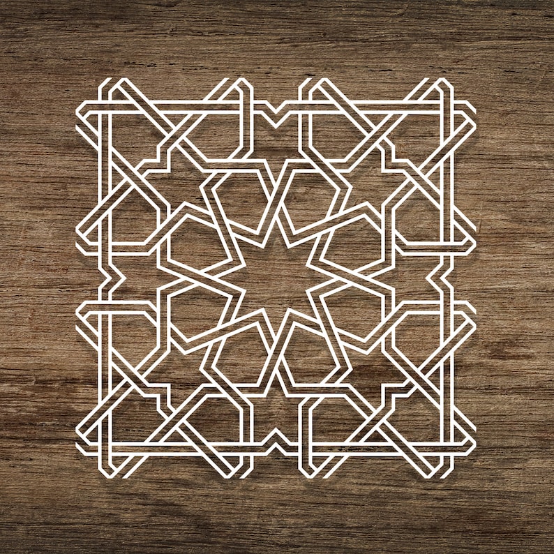 Seamless Islamic SVG Pattern, Moroccan Pattern, Arabic Pattern ...