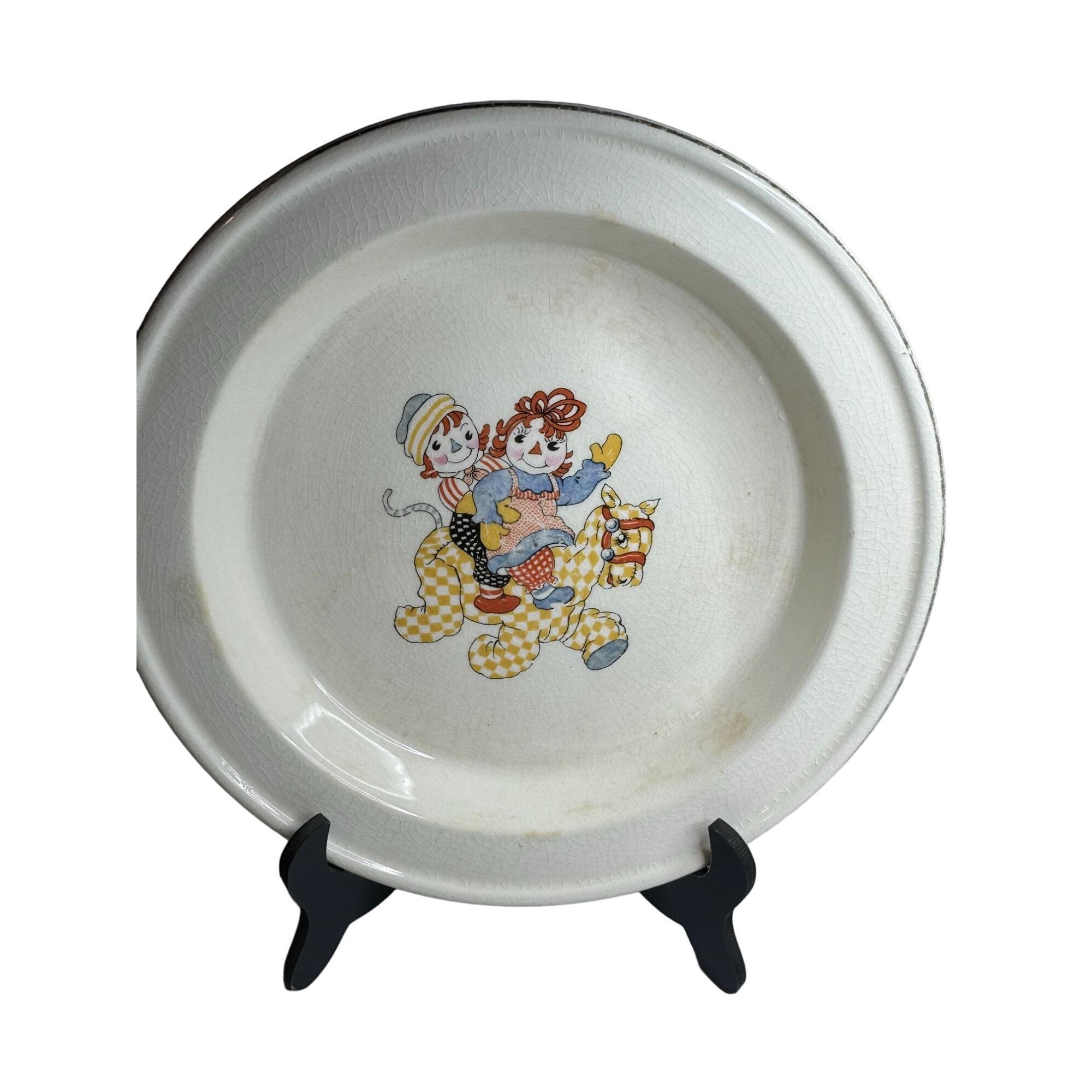 [値下げ]  Raggedy Ann & Andy アンティーク皿 1941 Raggedy Ann - Etsy