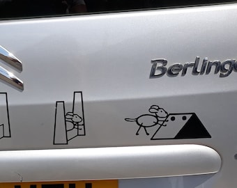 Flyball Agilisticks Stickers