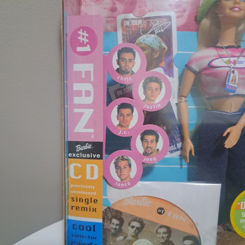 Vintage 2000 Nsync Barbie 1 Fan Barbie 50534 Etsy