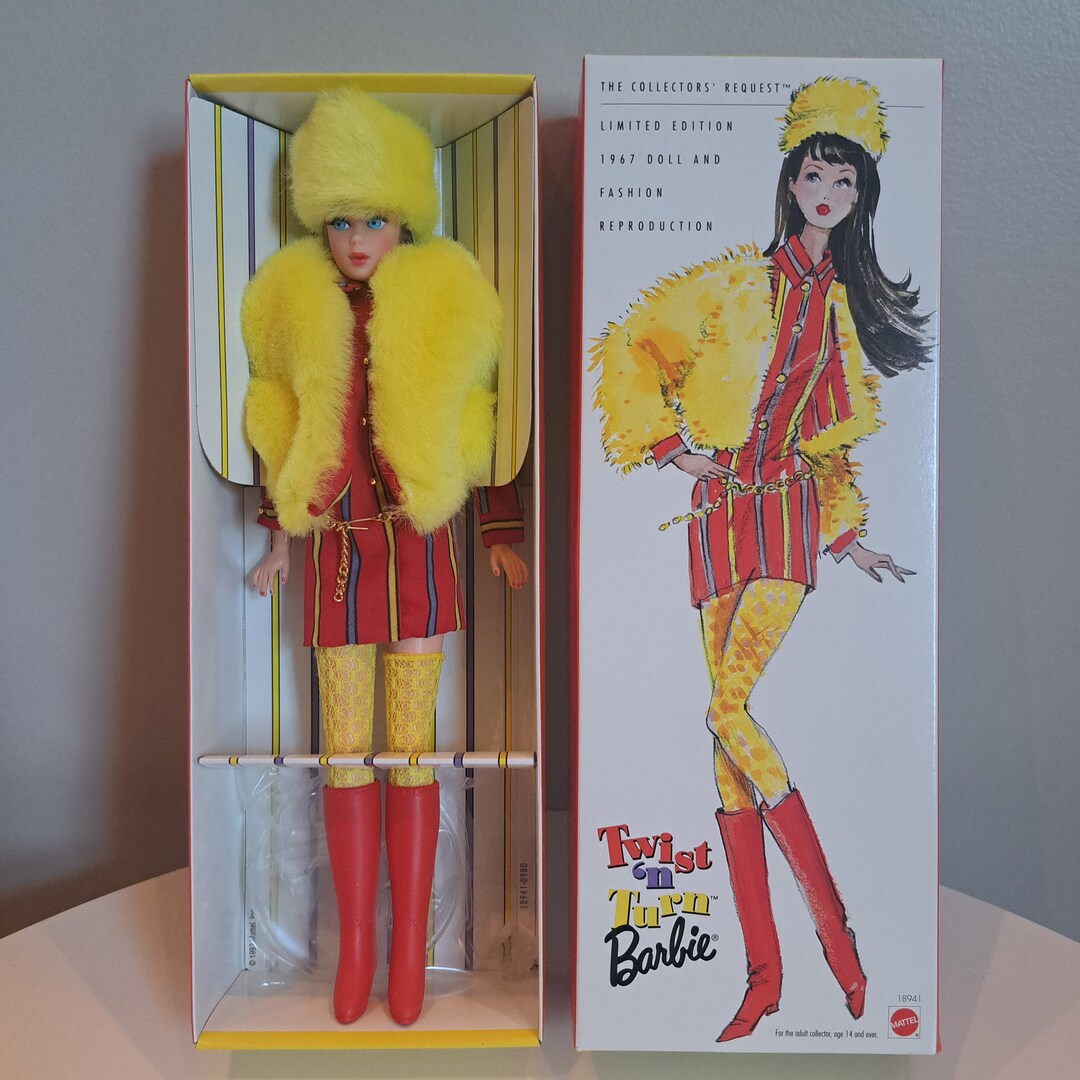 Twist 'n Turn Barbie 1967 Doll and Fashion Reproduction, NFRB 18941 Barbie - Etsy