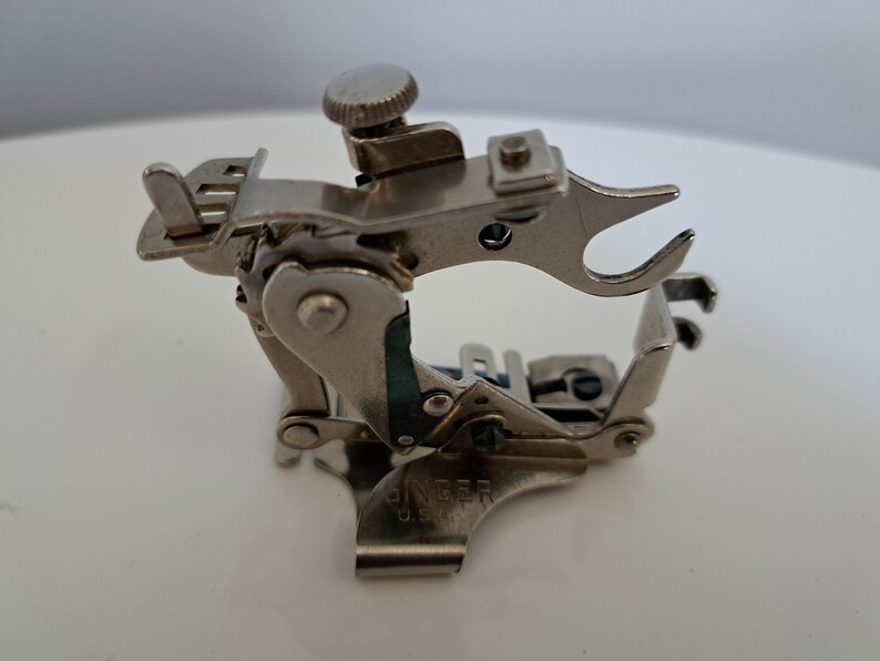 Vintage Singer Sewing Machine Attachments Etsy