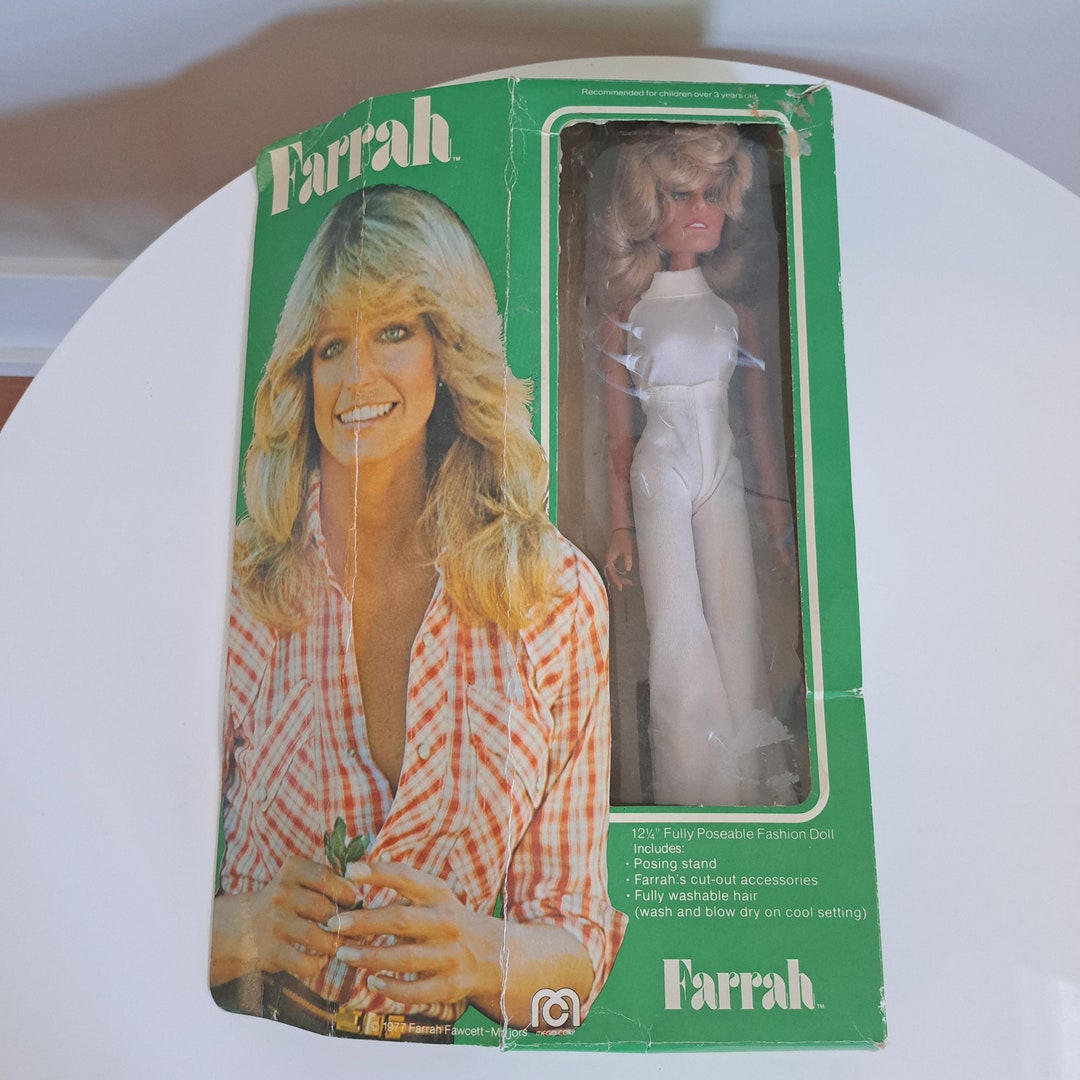 Vintage 1977 Farrah Fawcett Doll From Mego Corp Etsy