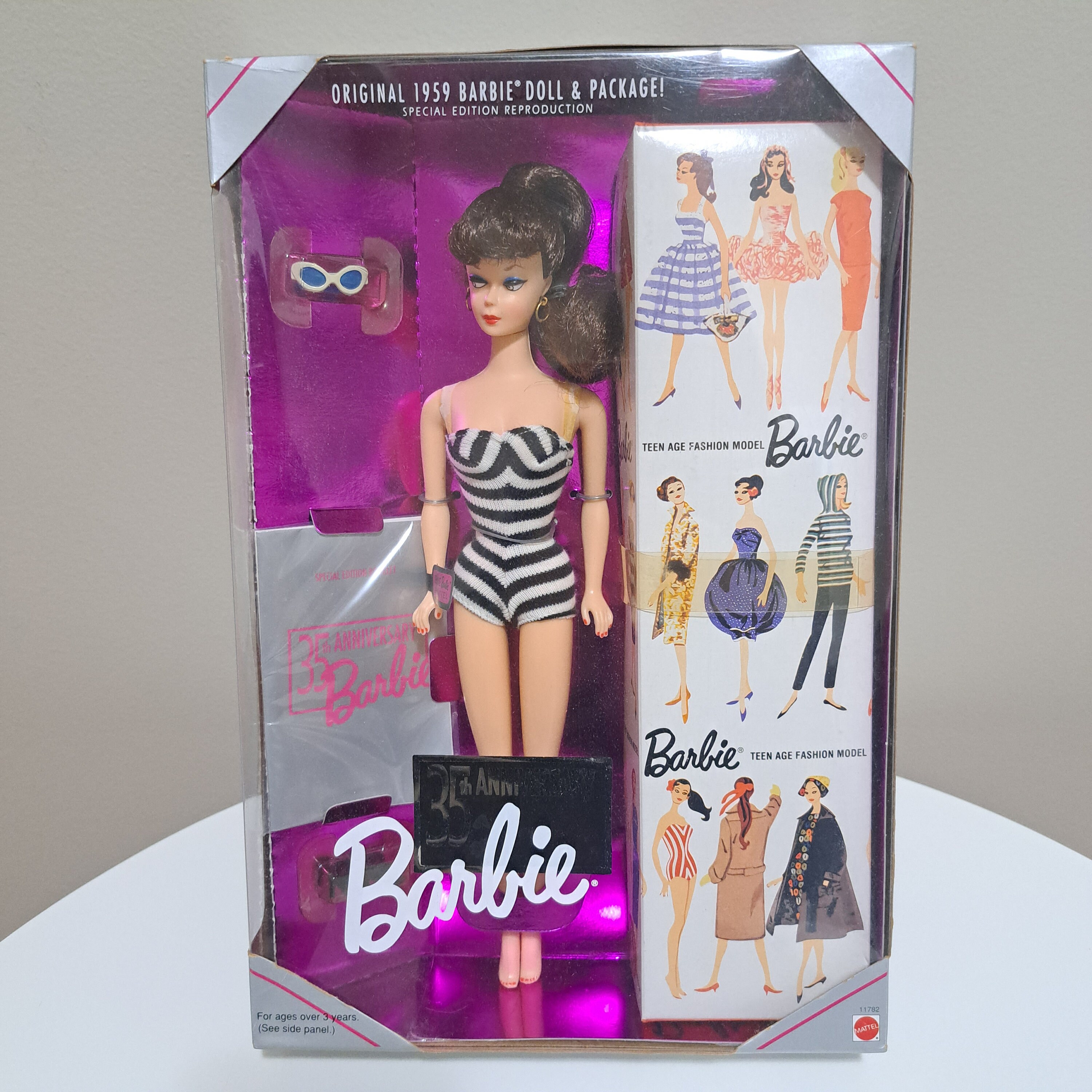 Vintage 1959 Barbie 35th Anniversary Barbie 11782 - Etsy