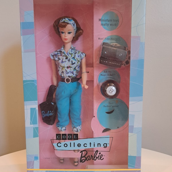Vintage Cool Collecting Barbie Bowling Barbie Limited Edition First in Series Magic 8 Ball
