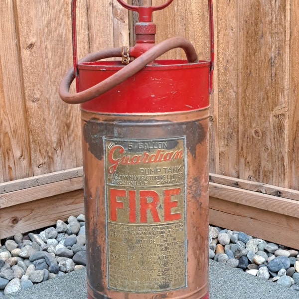Pump Tank Extinguisher Etsy
