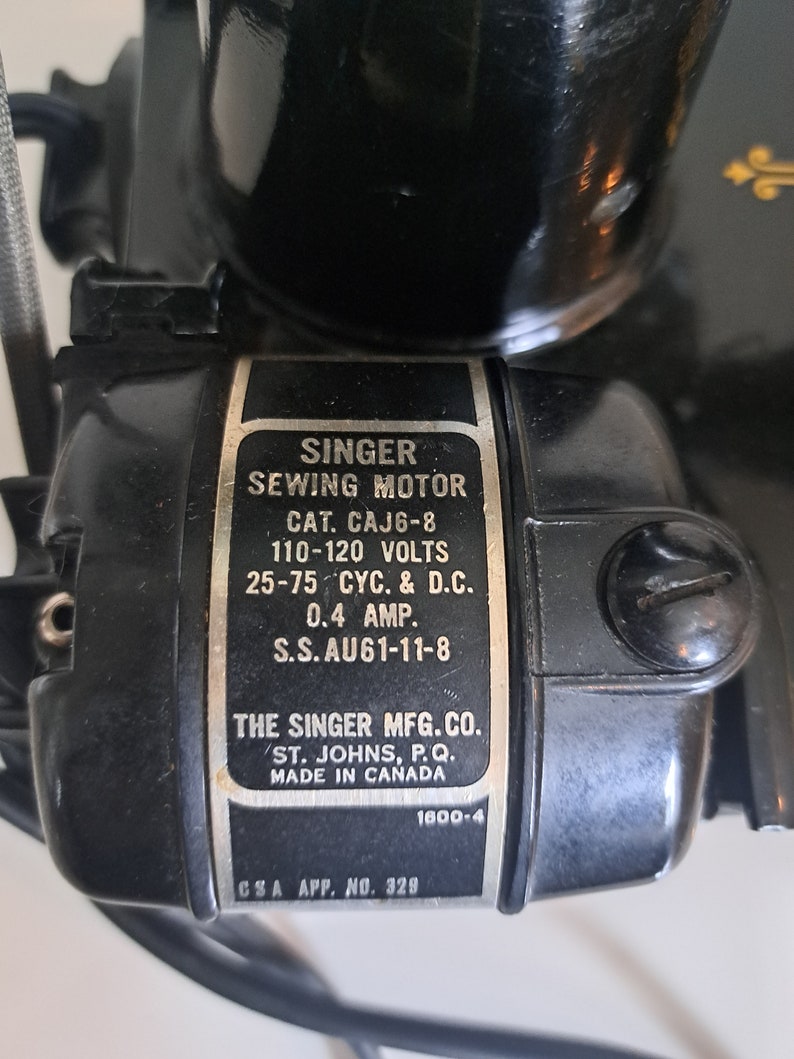 Vintage Singer Featherweight 221 Centennial Edition Etsy