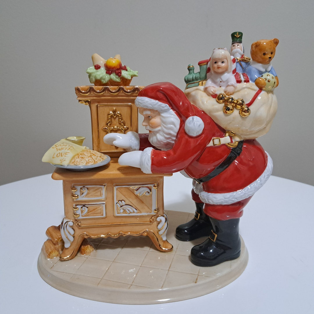 Vintage Cookies for Santa Royal Doulton Royal Doulton Santa Etsy