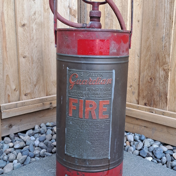 Pump Tank Extinguisher Etsy