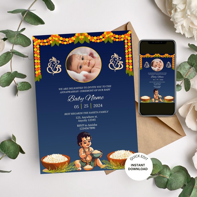 Nepali Pasni Invitation - Etsy