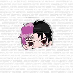 rap/hip hop peeker sticker