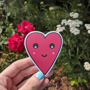 Smiling Heart Sticker