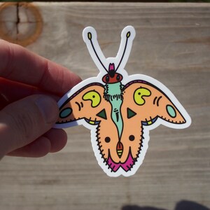 Moth Sticker