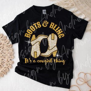 Cowgirl Tshirt, Western Themed Shirts, Country Girl Tshirts, Gift For Her,Cowgirl Gift, Funny Cowgirl Bling, Its a Cowgirl Thing Shirt