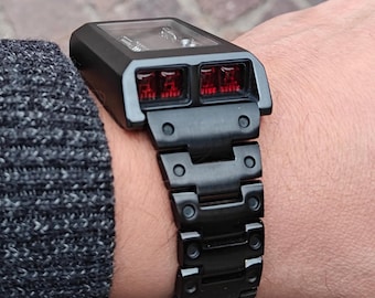 GP-2 Watch, Zirconium handmade led watch