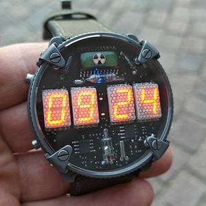 Reloj de titanio, reloj de pulsera de lujo hecho a mano, con acelerómetro y Wi-Fi, Made in Italy