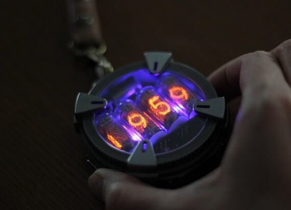 Nixie pocket watch sale