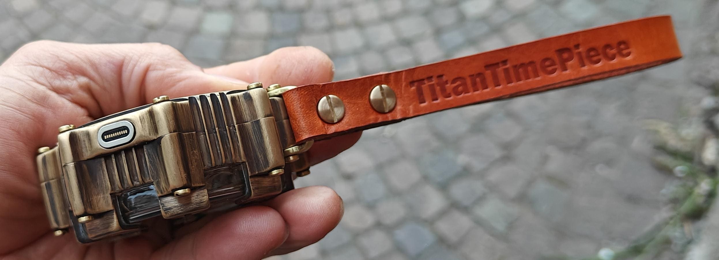 Nixie Pocket Watch, Handmade Brass X-ray Radiation Dosimeter, Made