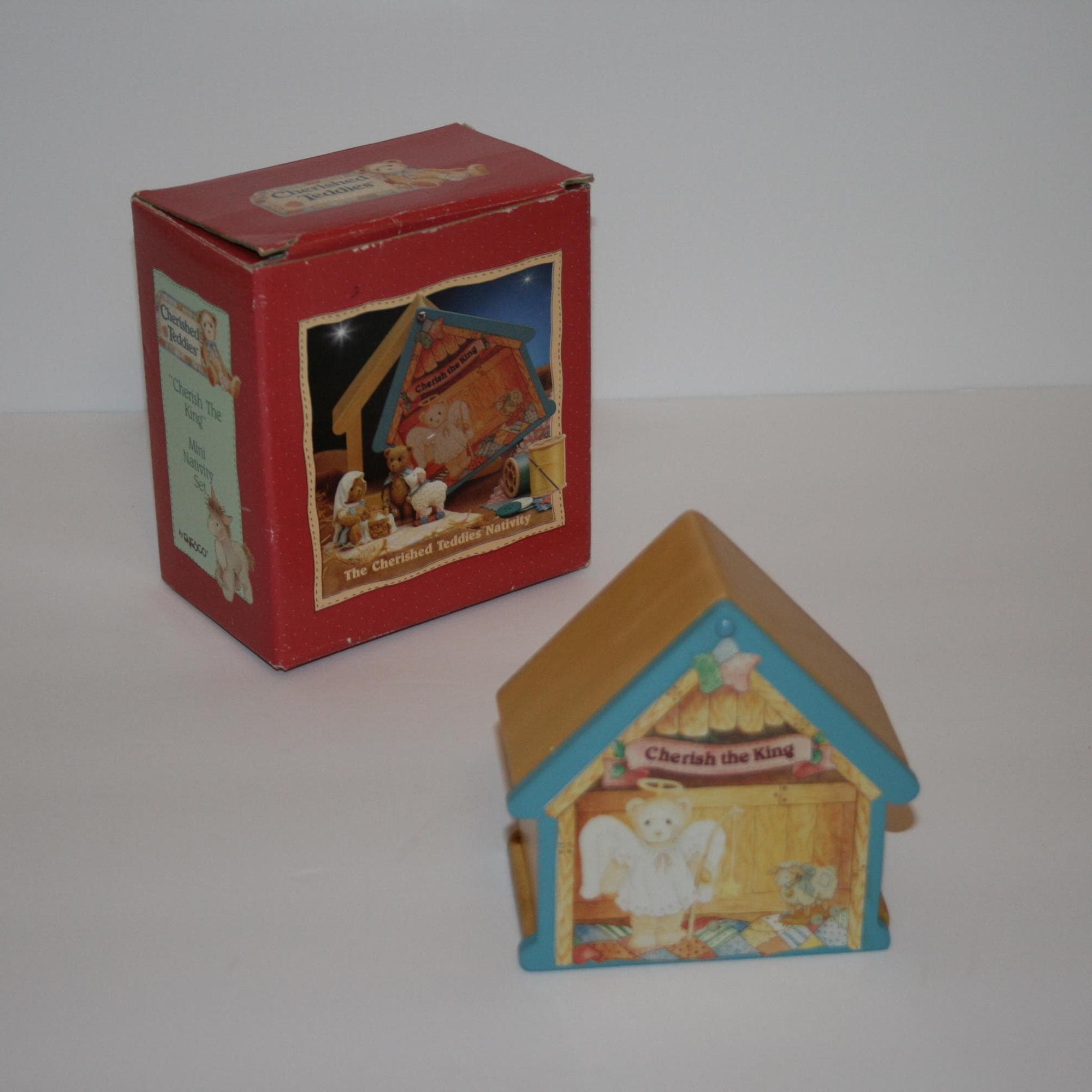 Cherished Teddies Nativity Set - Etsy