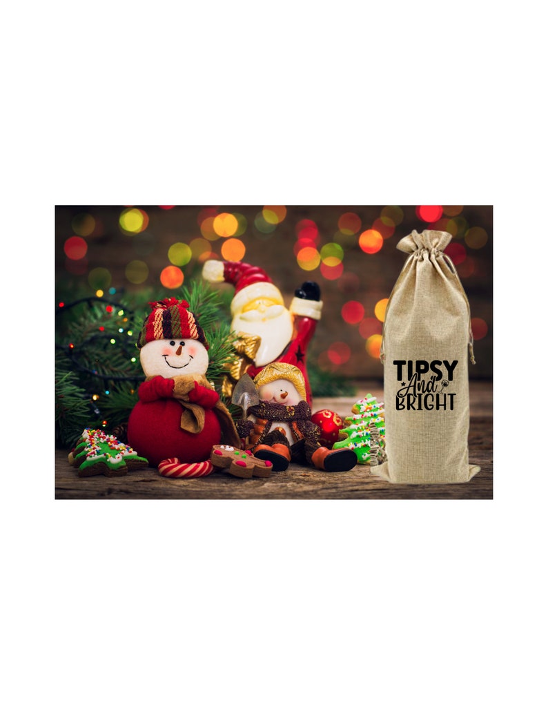 Tipsy And Bright Be super welcome Bag Wine 2021 new Gift