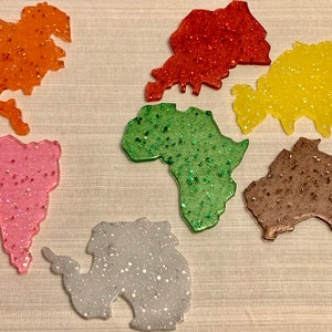 Montessori Weltkarte Kontinente