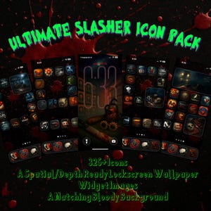 Ultimate Slasher Icon Pack - iOS 26 and Android ready Icons