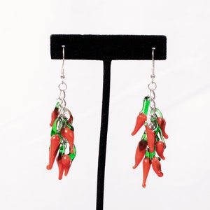 Hanging Chiles Earrings