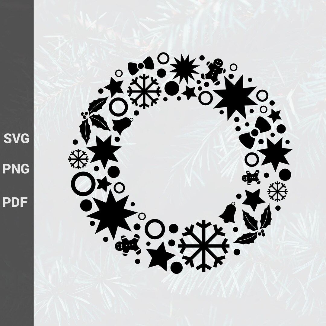 advent-wreath-svg-png-clipart-for-christmas-decoration-winter-card