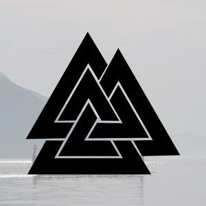 Viking Symbols SVG Bundle: Helm of Awe Mjölnir Triple Horn - Etsy