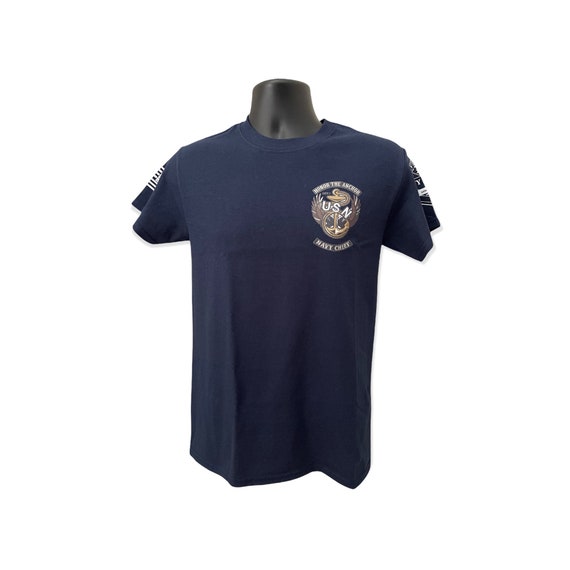 Navy Chief "Ready for Sea" T-shirt Navy Blue