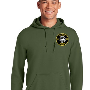 United States Navy LDO/CWO Mustang Hoodie Navy Officer US Navy Mustang