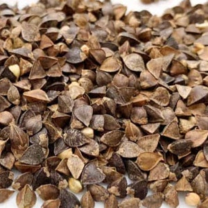Organic Buckwheat Hulls Raw Material, 500 G 27 Kg, Approx. 120g/liter 