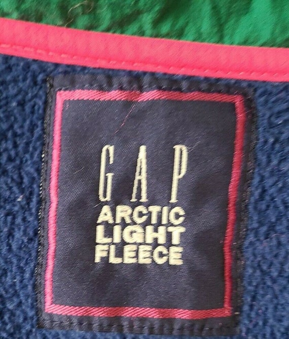 Vintage GAP Artic Light Fleece 1/4 zip Women’s Si… - image 9