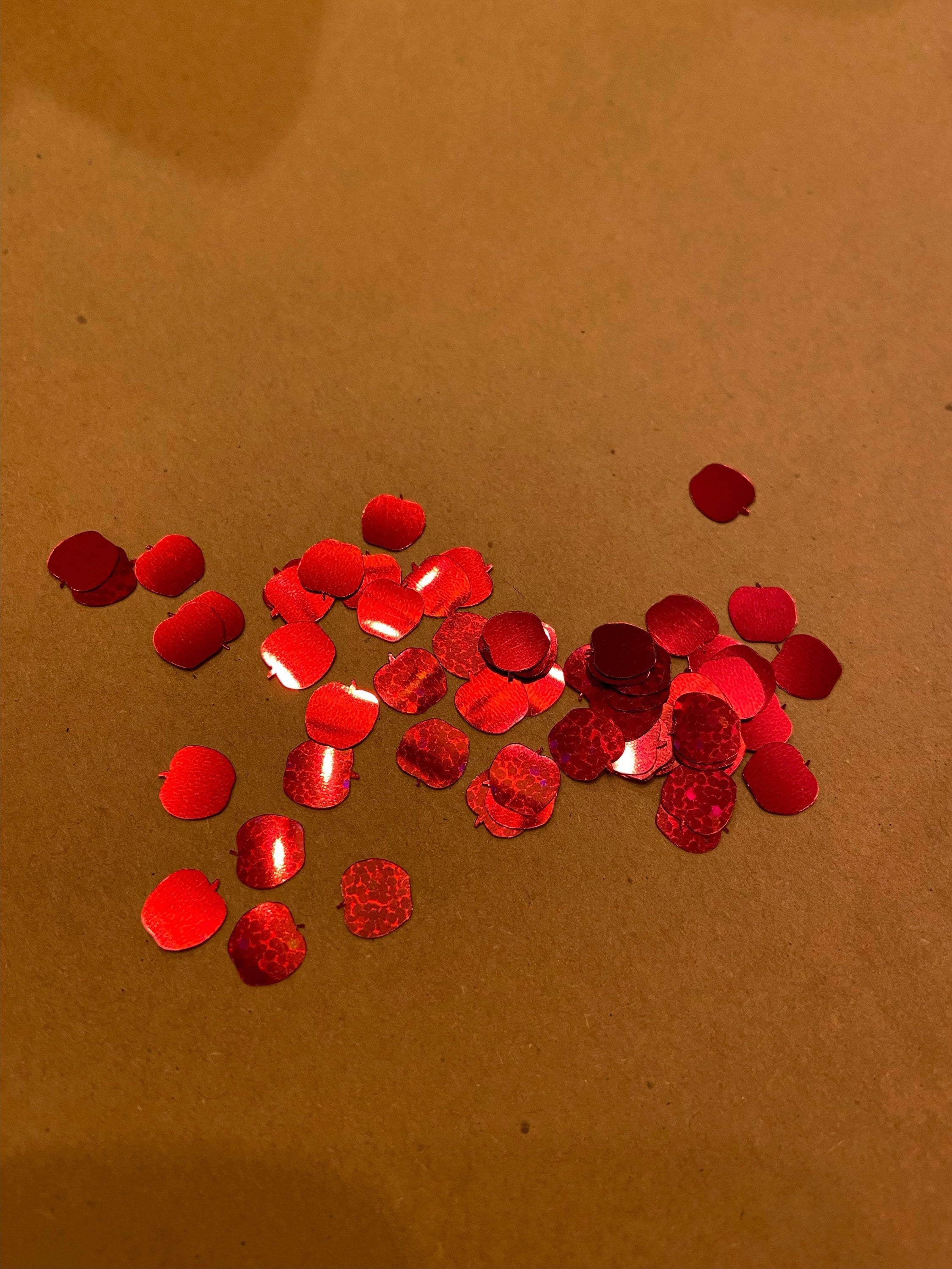 Apple Confetti Etsy