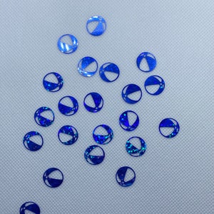 Holographic beach ball confetti