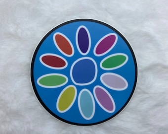 Girl Scout daisy petals sticker